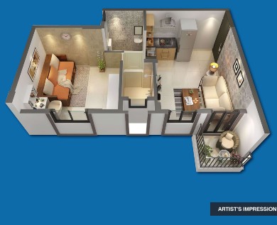 1 BHK Prima